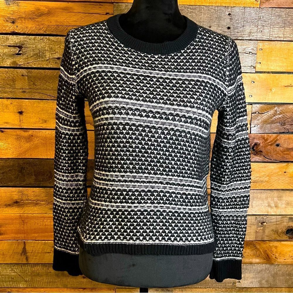 Madewell Fineprint Pullover Sweater Size XS